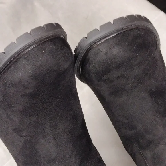 Torrid Charcoal Heeled Boots - Picture 4 of 8